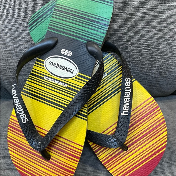 Mens Havaiana Flip Flops - Size 7/8 - Picture 1 of 3